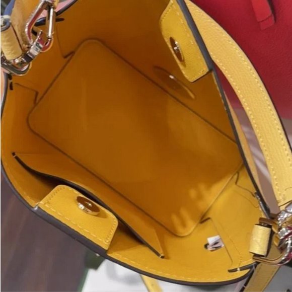 Kate Spade Darcy Small Bucket Bag Daybreak Yellow - Picture 10 of 16